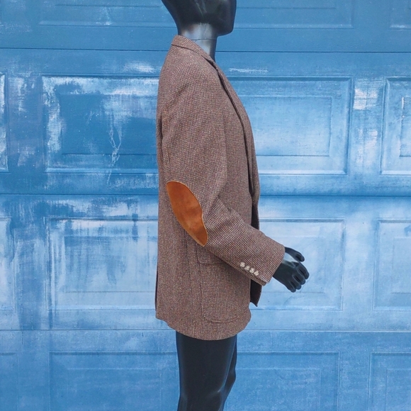 IMPERIAL by HAGGAR VINTAGE MEN'S PURE WOOL LUXURY BLAZER - Picture 5 of 17